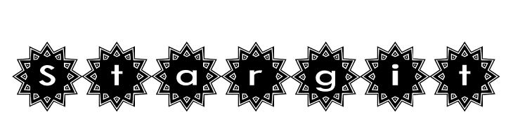 Stargit फ़ॉन्ट