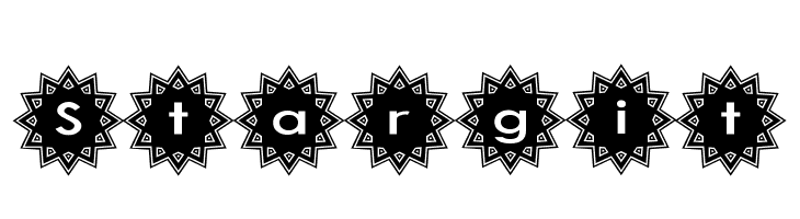 Stargit  les polices de caractères gratuit tlcharger