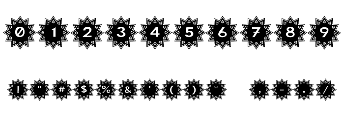 Stargit Font OTHER CHARS