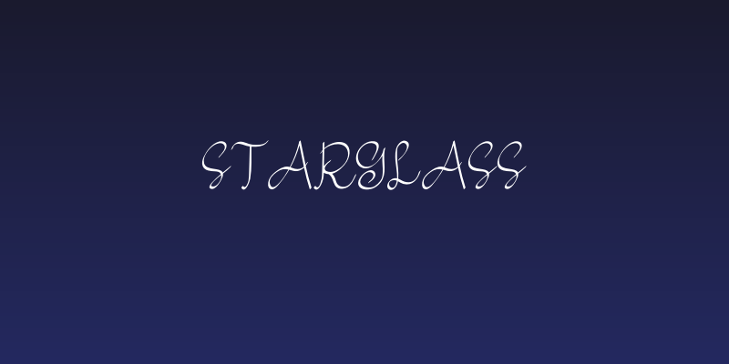 Starglass Social Header