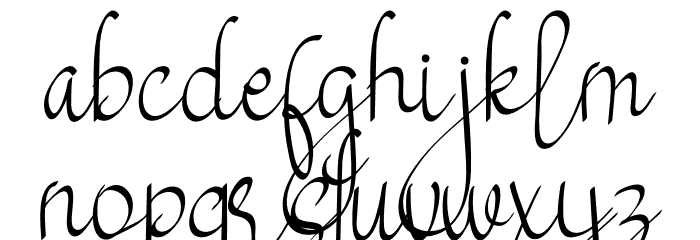 Starglass Font LOWERCASE