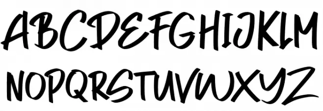 Stargod - Personal Use Schriftart Groß