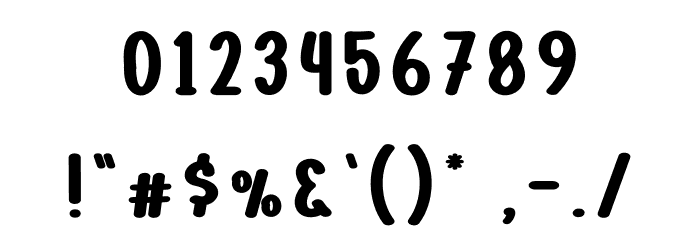 Starhat Font OTHER CHARS
