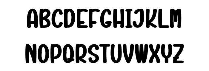 Starhat Font LOWERCASE