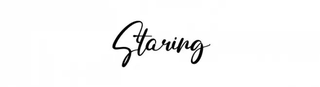 Staring  Fuentes Gratis Descargar