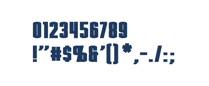 Stark Bold Other Characters