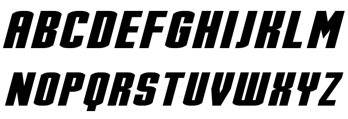 Stark Italic Шрифта строчной