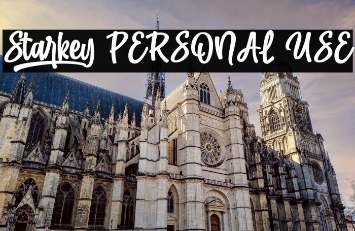 Starkey PERSONAL USE Example 2