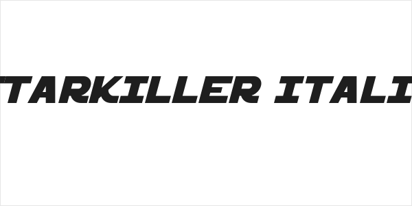 Starkiller Italic Logo