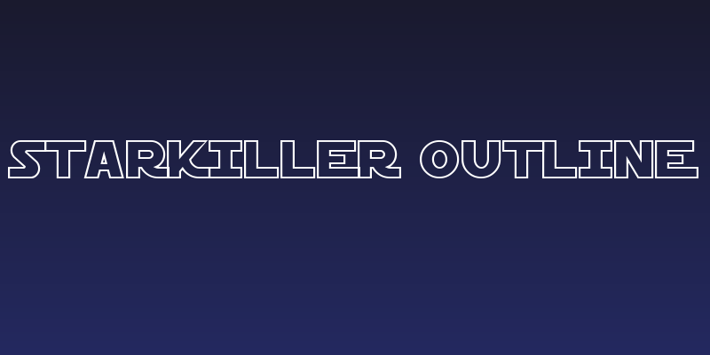 Starkiller Outline Social Header
