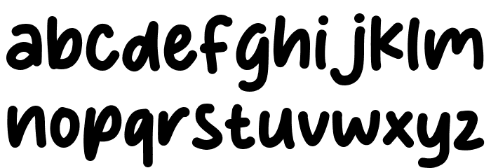Starla Font LOWERCASE