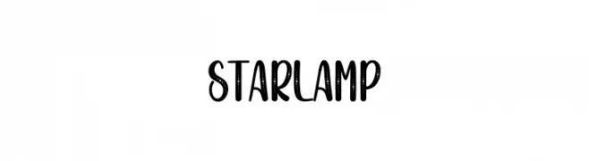 Starlamp  Frei Schriftart Herunterladen