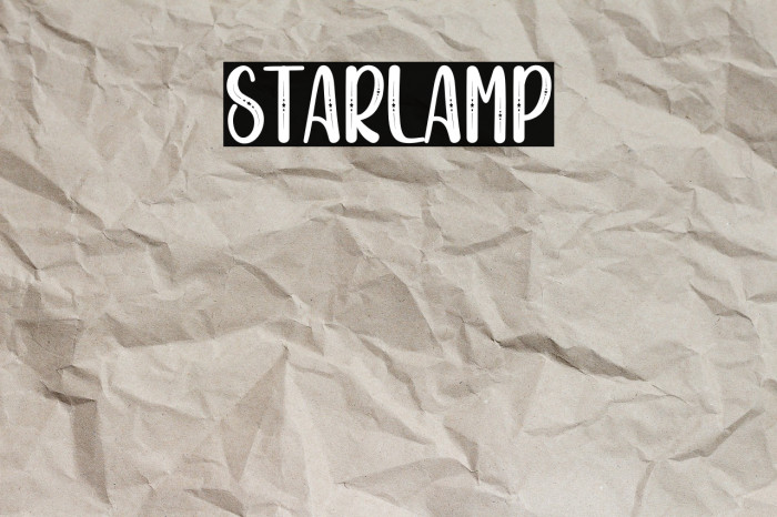 Starlamp Example 3