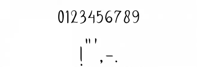 Starlight Demo Basic Font OTHER CHARS