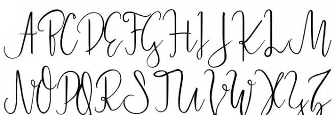 Starlight Demo Basic Schriftart Groß