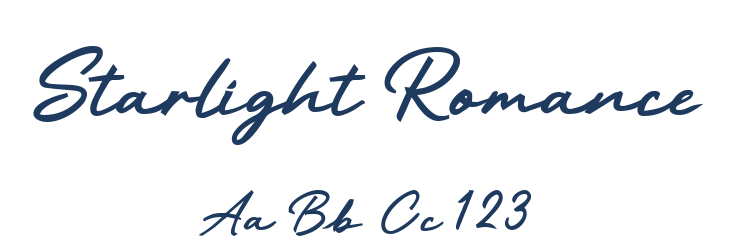 Starlight Romance Font Preview