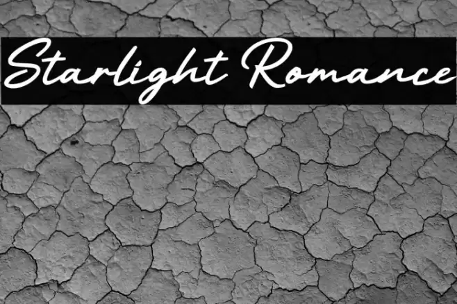 Starlight Romance Caratteri examples