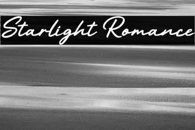 Starlight Romance Caratteri examples