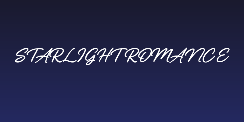 Starlight Romance Social Header