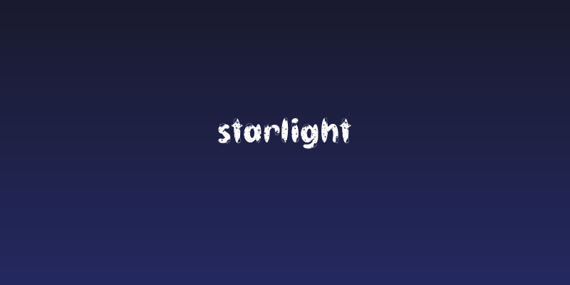 Starlight Social Header