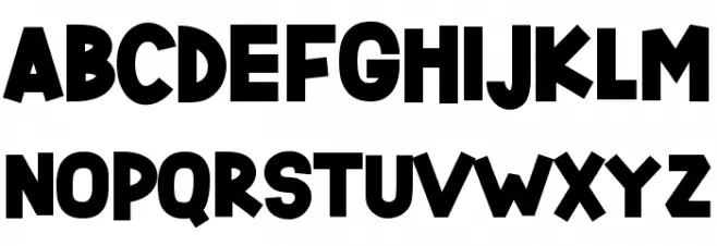 StarlightPersonal Polices MAJUSCULES