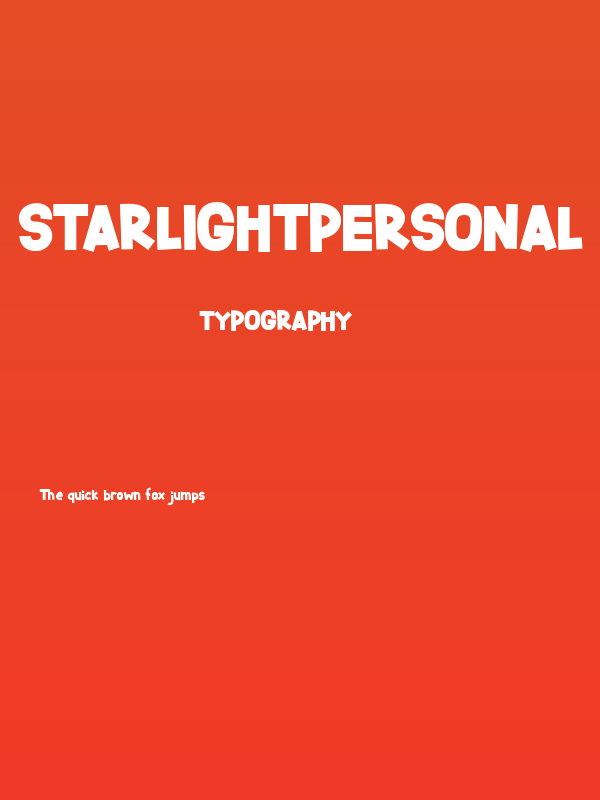 StarlightPersonal Poster