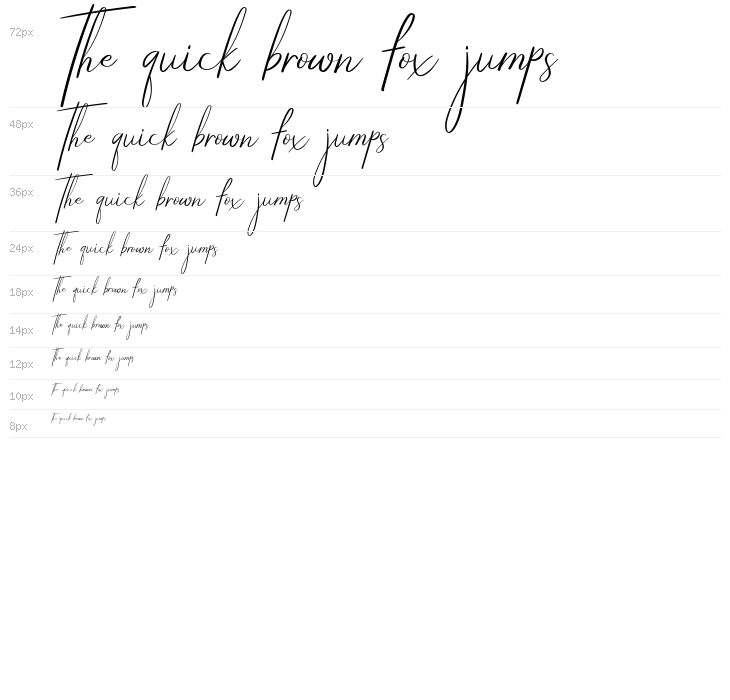 Starlights Italic Waterfall