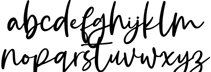 Starling Bright Personal Use Font LOWERCASE