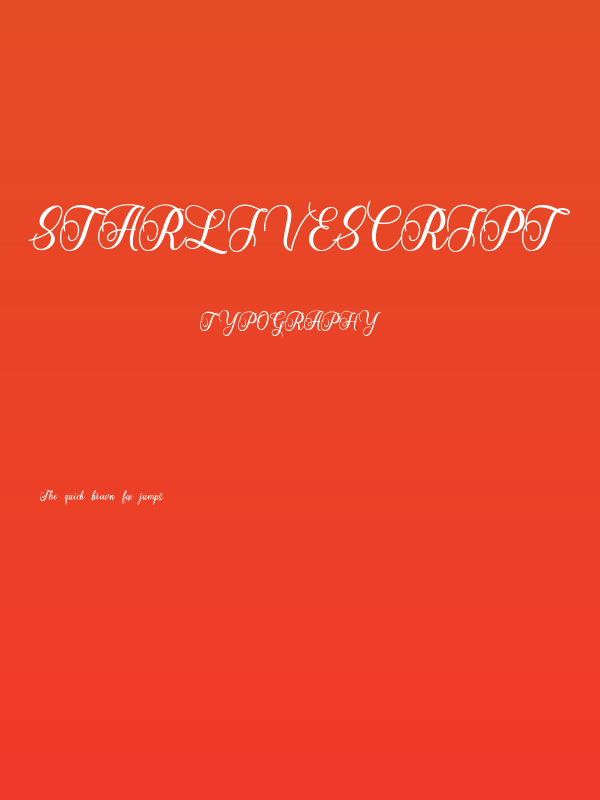 StarliveScript Poster