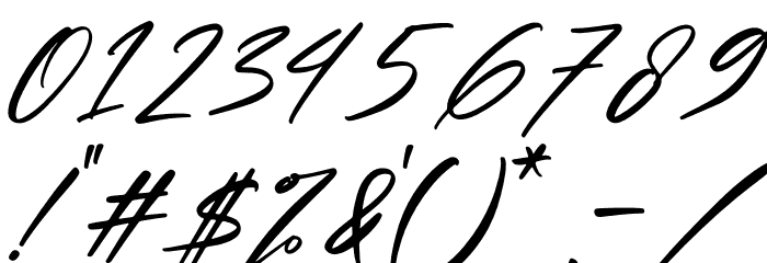 Starlla Italic Font OTHER CHARS