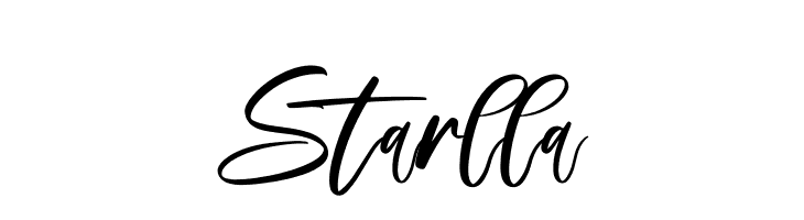 Starlla  Frei Schriftart Herunterladen