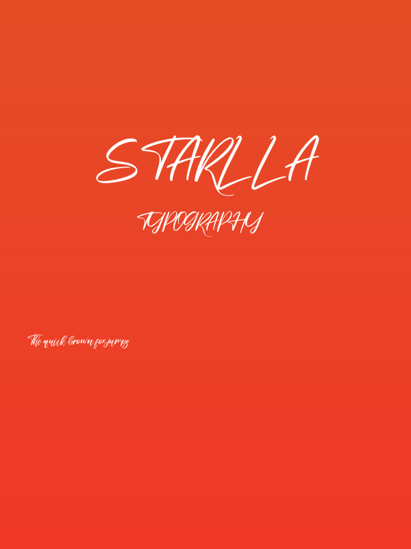 Starlla Poster
