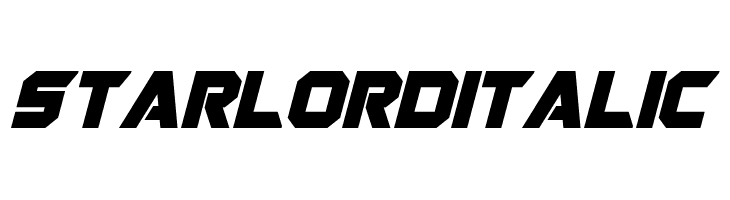 Starlord Italic  baixar fontes gratis