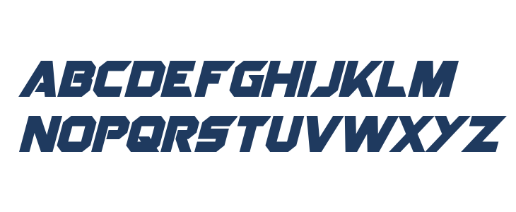 Starlord Italic Lowercase