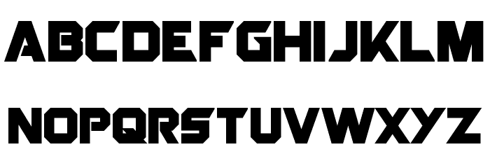 Starlord Font LOWERCASE