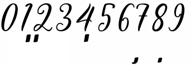 Starlove Demo Font OTHER CHARS