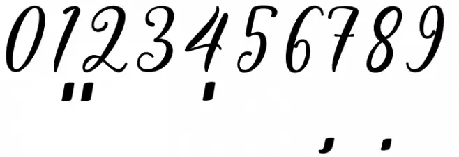 Starlove Demo Font OTHER CHARS