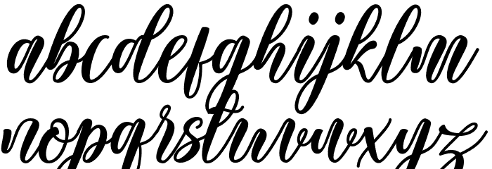 Starlove Demo Font LOWERCASE