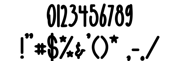 Starmoon Font OTHER CHARS