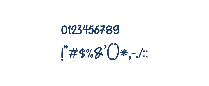 StarnightPersonalUse-Sans Other Characters