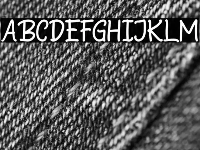 StarnightPersonalUse-Sans Fonte examples