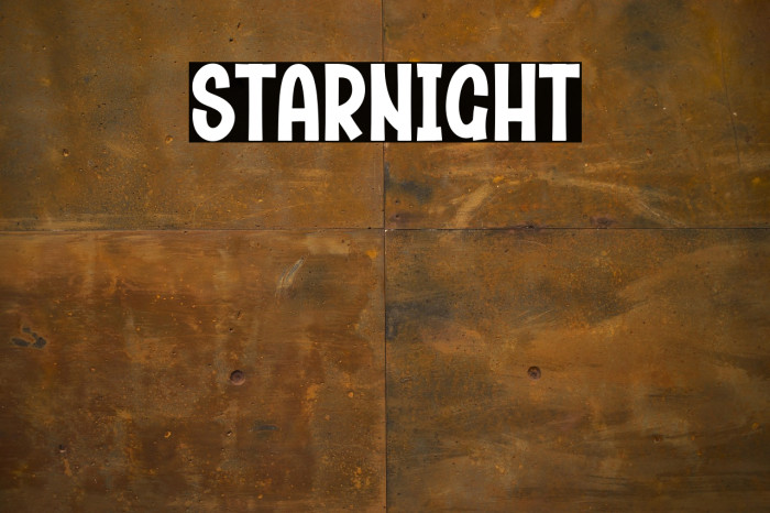Starnight Example 1