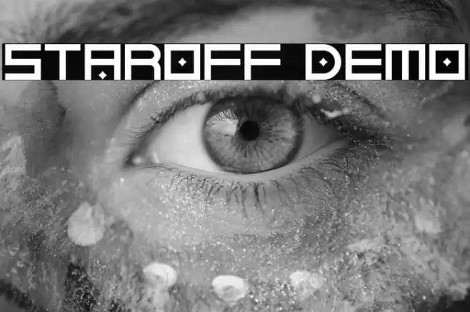 Staroff Demo Font examples