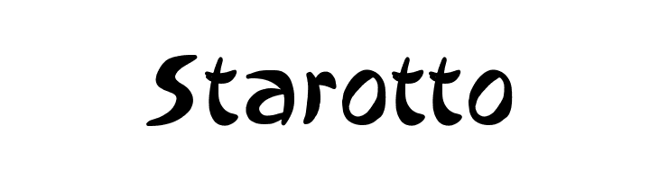 Starotto फ़ॉन्ट