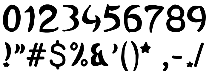 Starotto Font OTHER CHARS