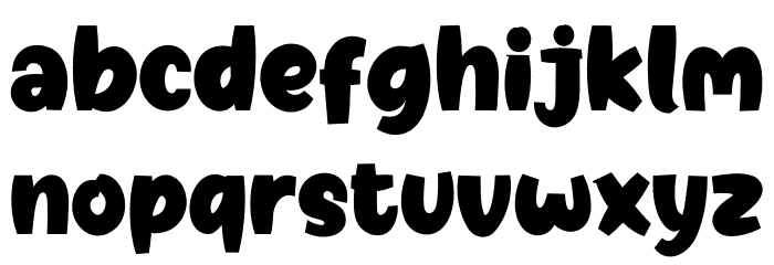 Starplayer Personal Use Font LOWERCASE