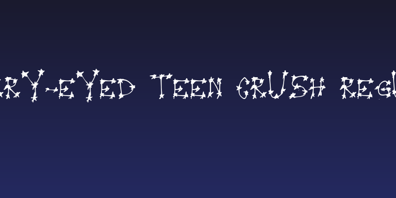 Starry-Eyed Teen Crush Regular Social Header