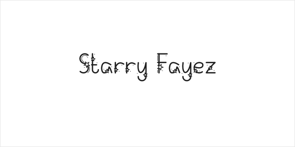 Starry Fayez Logo