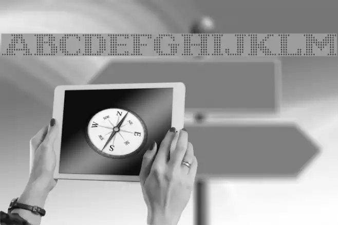 Starry Stitch Font examples