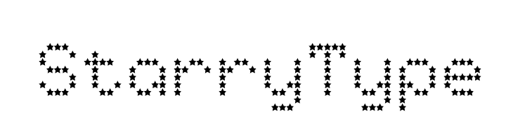 StarryType Font